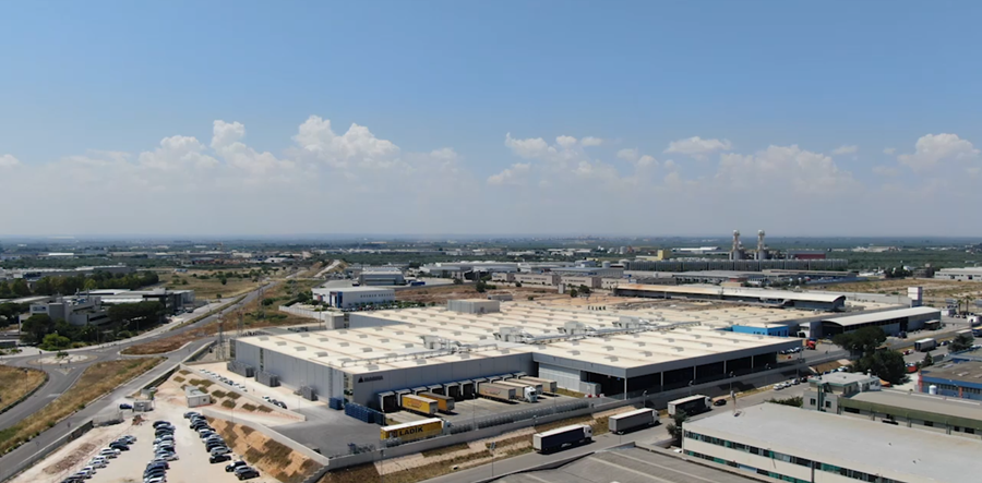Foto aerea stabilimento Magna PT SpA Modugno (BA)