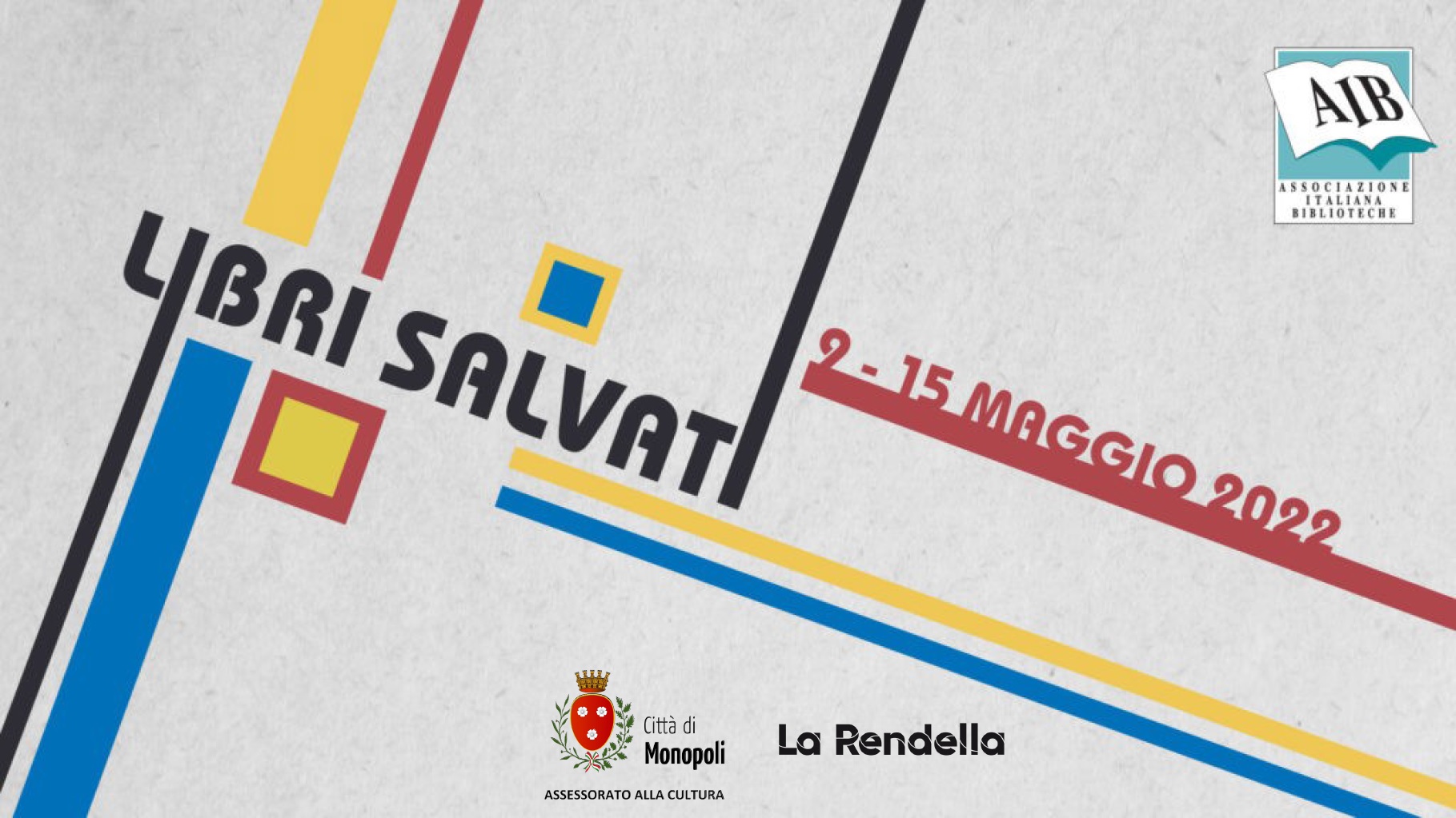 Monopoli, la Biblioteca Rendella aderisce alla campagna AIB – Libri salvati 2022