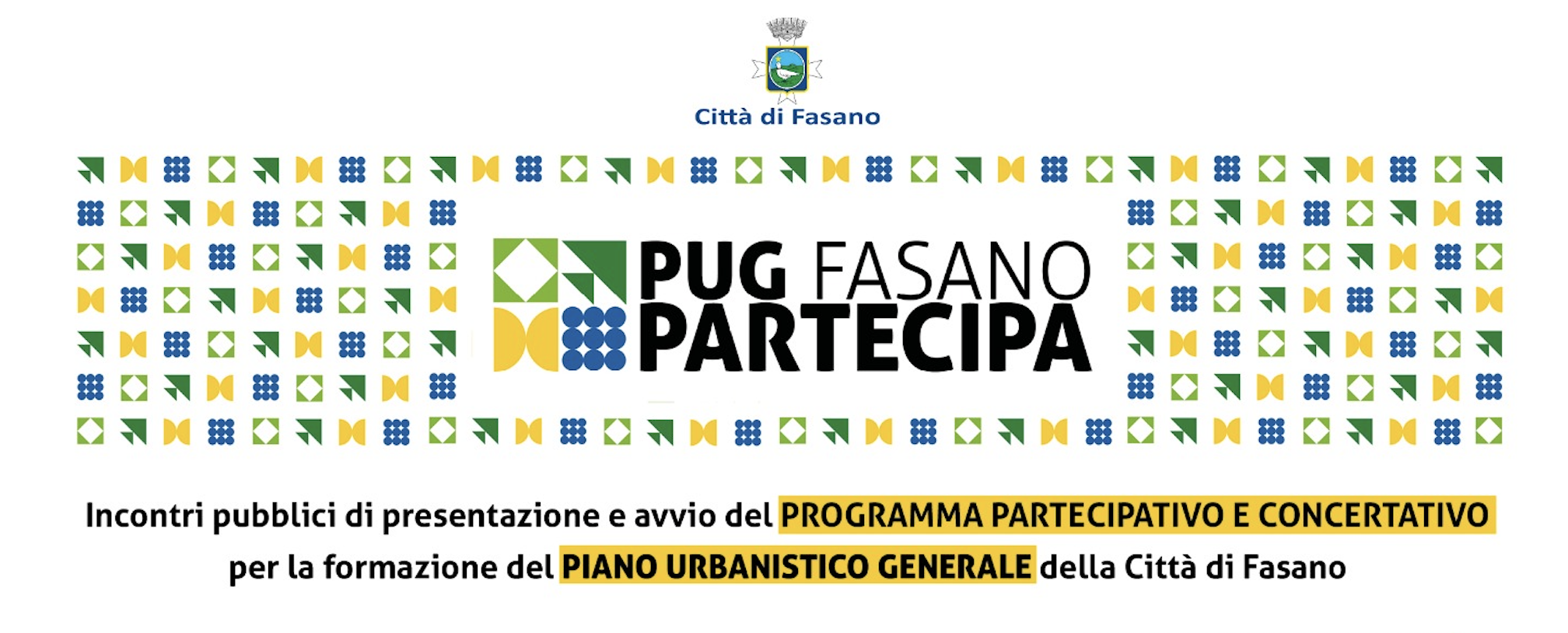 Fasano, ultimo tavolo di confronto con la città sul PUG