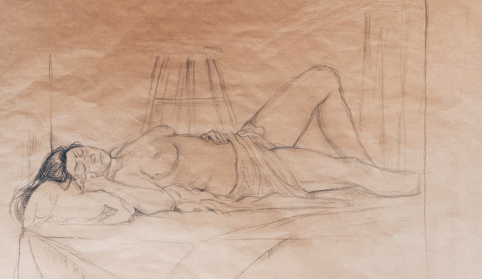 Modella vivente al liceo artistico “Luigi Russo” di Monopoli