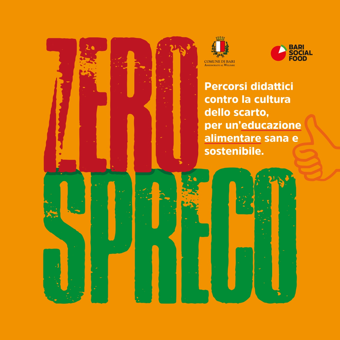 Domani l’appuntamento conclusivo dei percorsi scolastici realizzati nell’ambito del progetto Bari Social Food