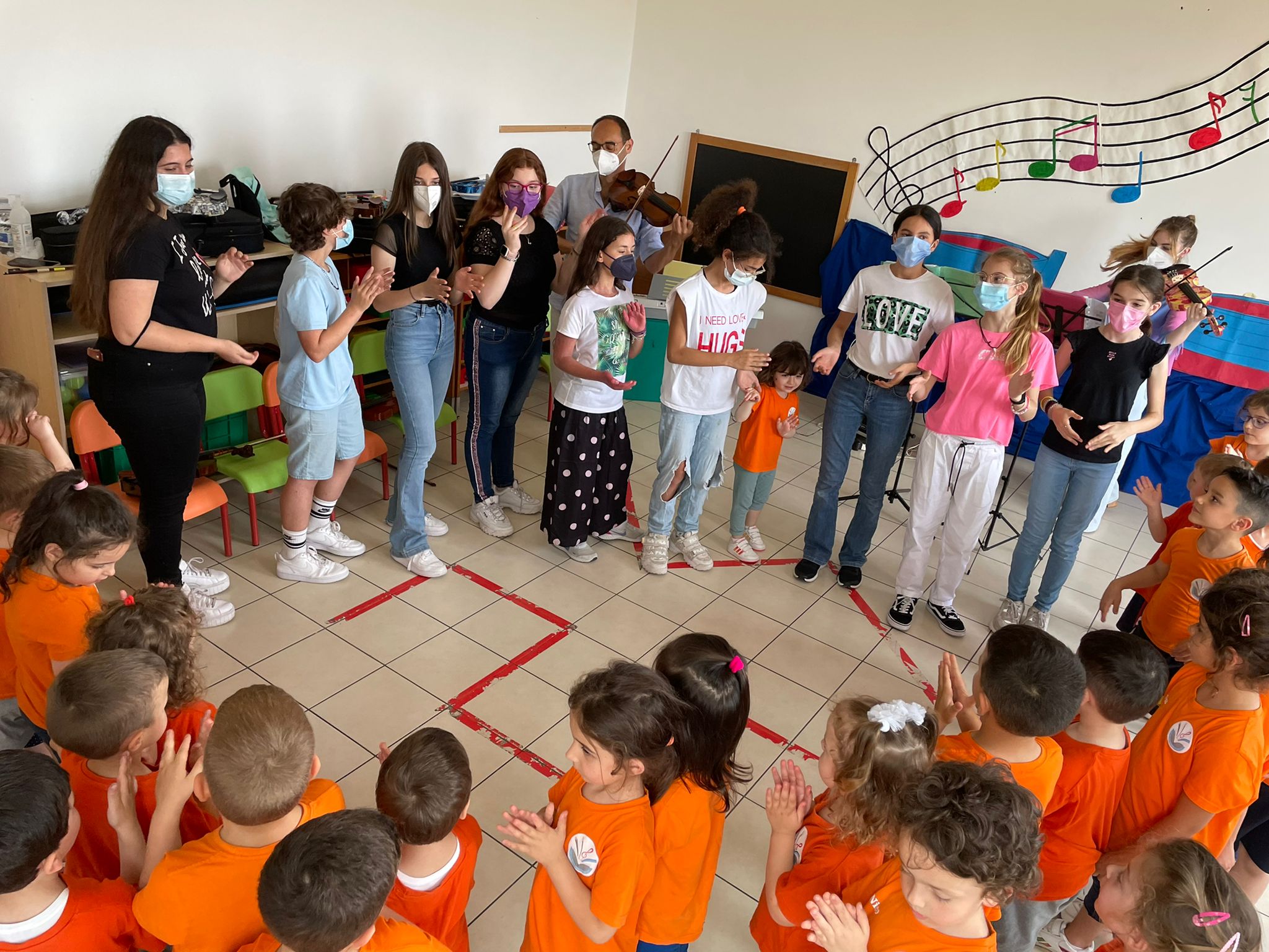 Monopoli, la musica in gioco per i bambini dell’infanzia della “Modugno – Galilei”