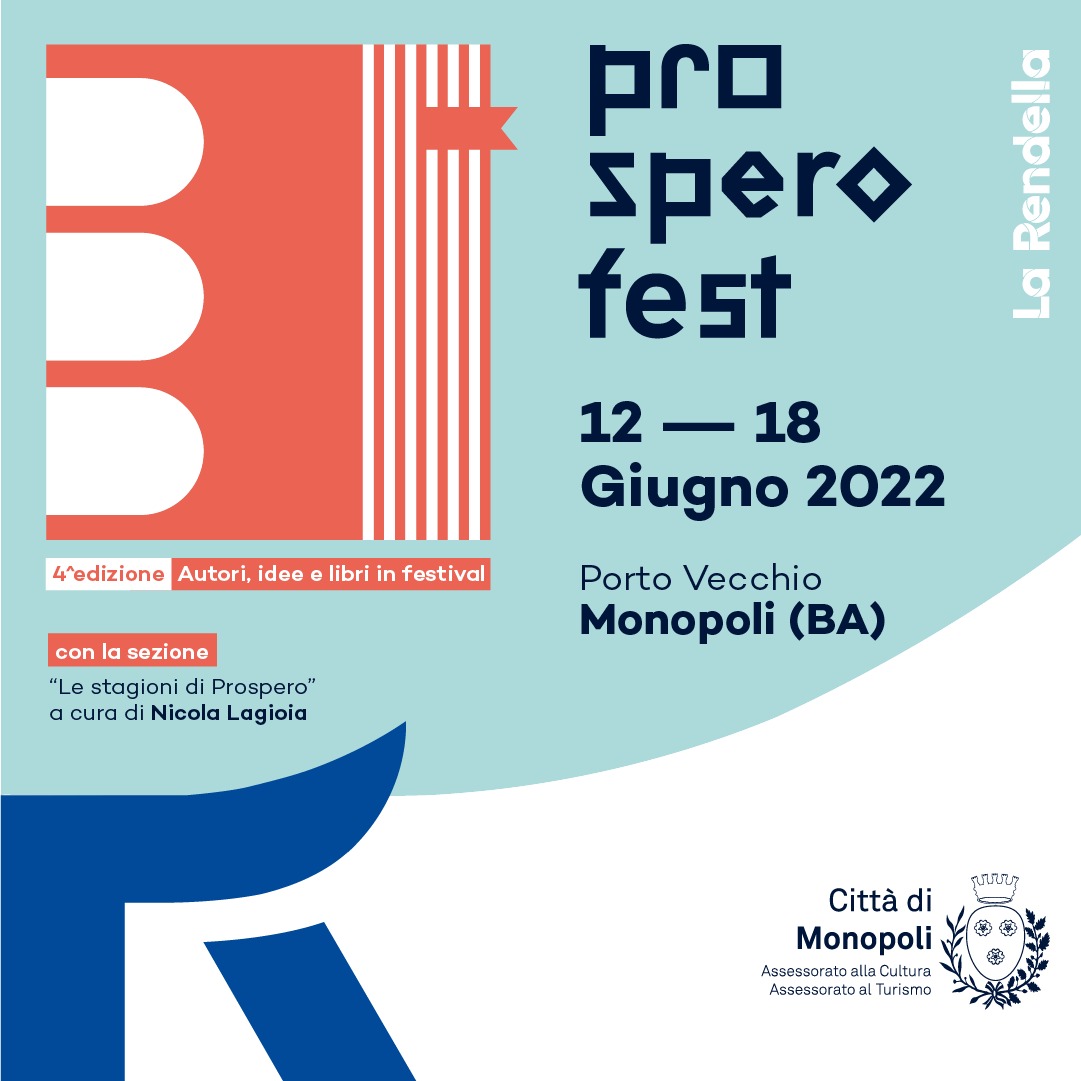 A Monopoli la settimana di “Prospero Fest 2022”: autori, idee e libri in festival