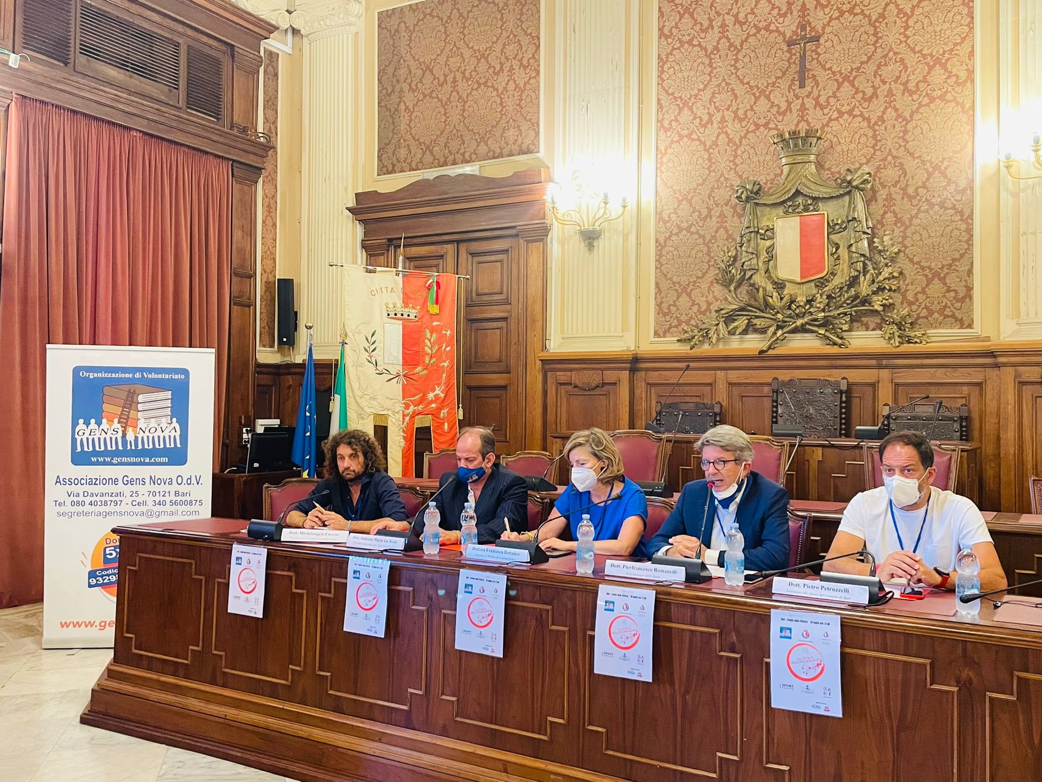 Bari: “La scala dell’uguaglianza”, presentato l’evento promosso da Gens Nova