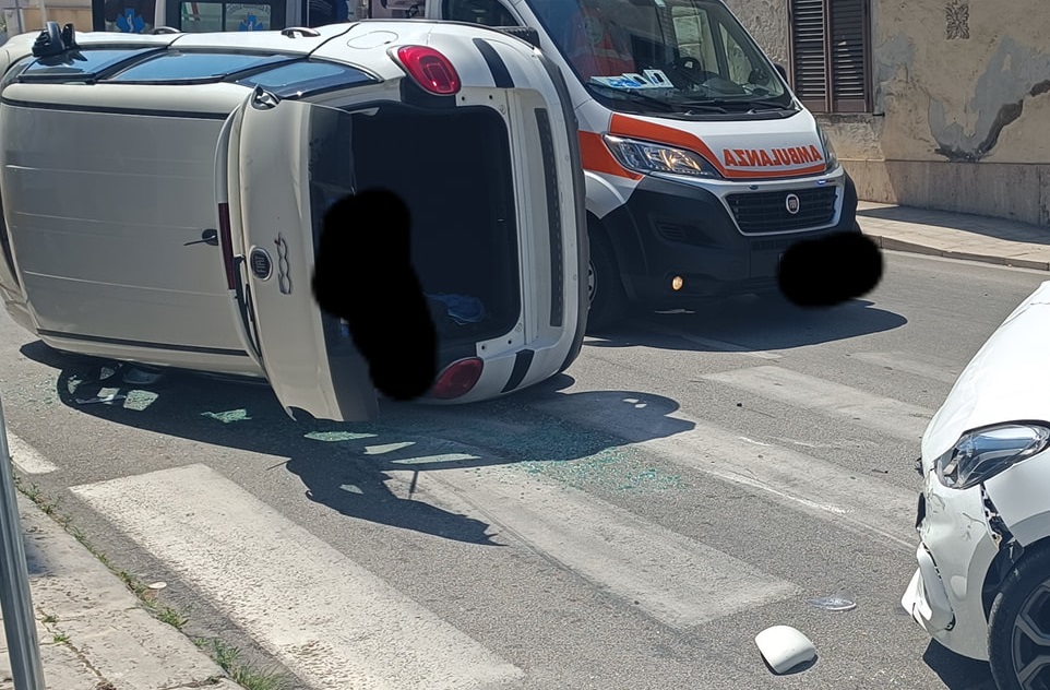 Monopoli, ancora un incidente tra via Oberdan e via Cappuccini