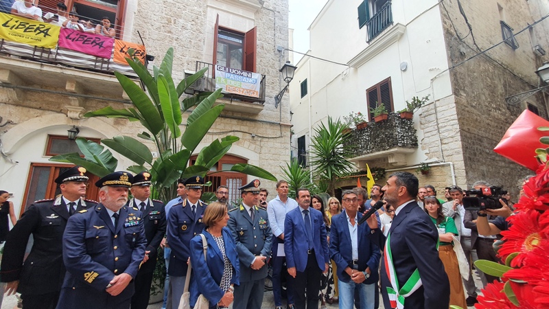 XXI anniversario dell’omicidio di Michele Fazio, ieri pomeriggio la cerimonia a Bari Vecchia