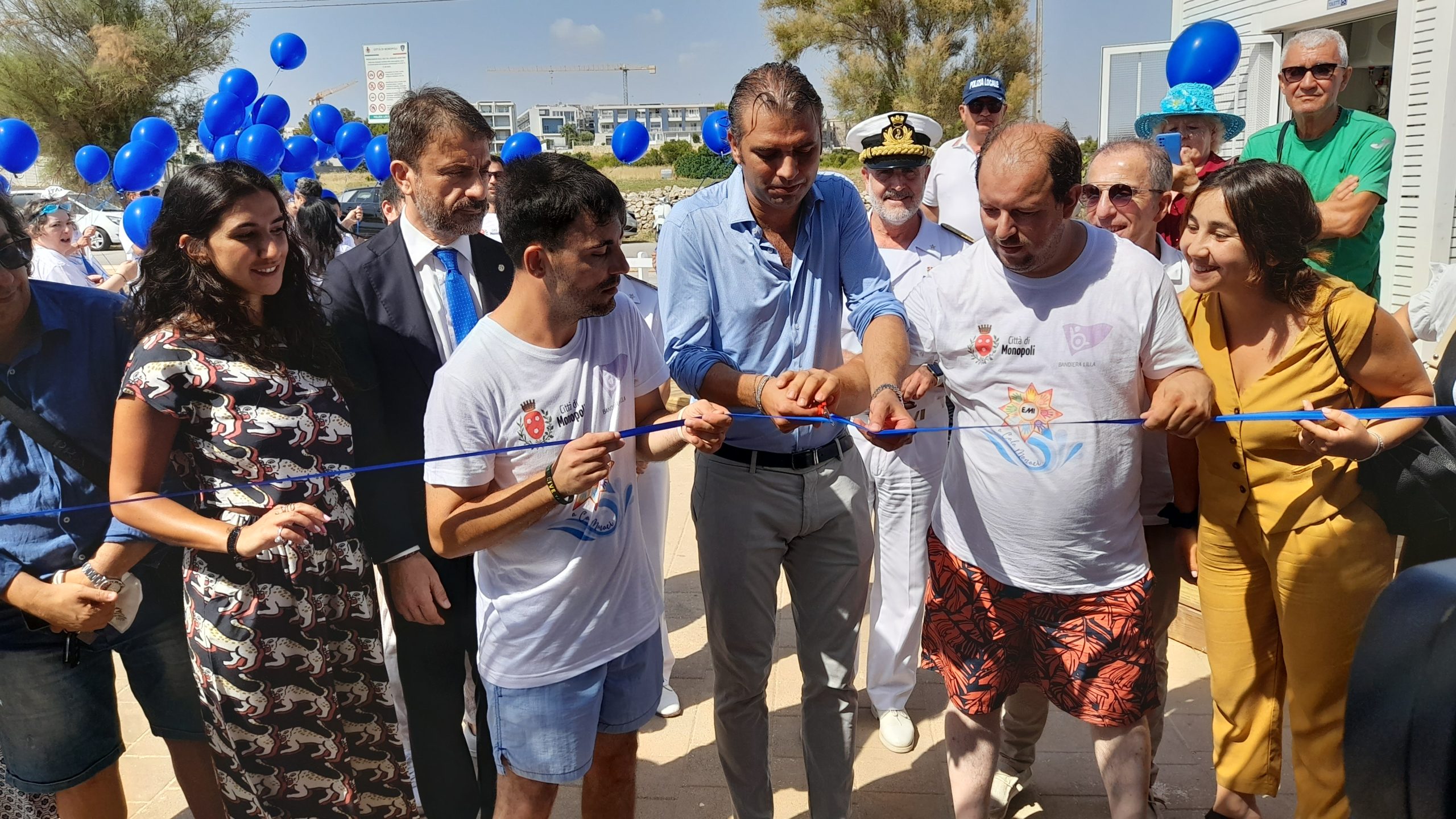 Monopoli, Cala Monaci è a misura di disabile con “DIVERSIdaMARE”