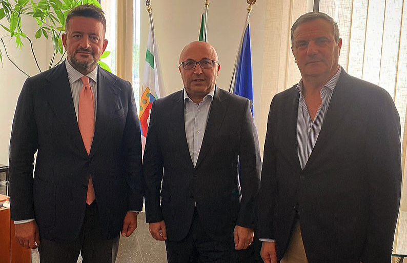 Il neo sindaco di Castellana visita l’Irccs “Saverio de Bellis”
