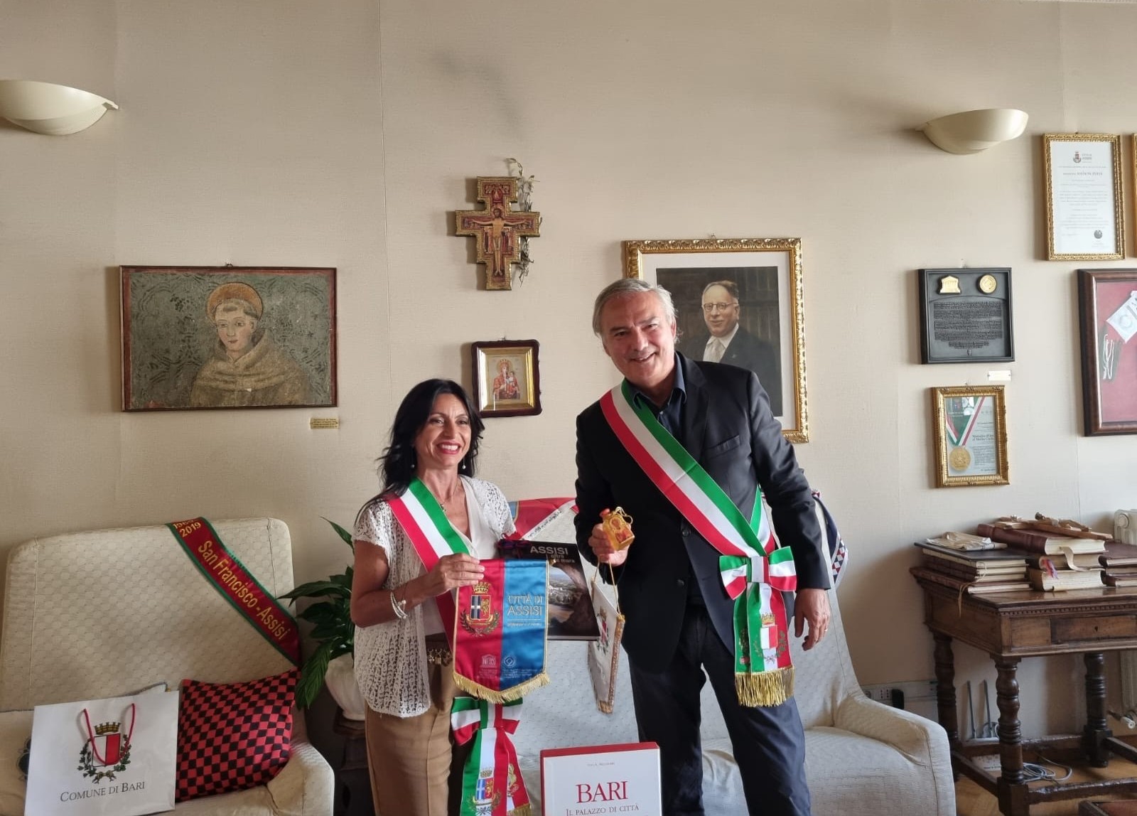 È stato celebrato il 5° anniversario del Patto dell’amicizia tra Bari e Assisi