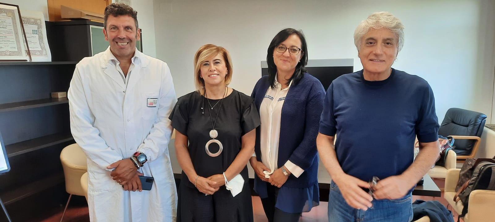 Da sinistra Danny Sivo Angela Leaci Maria De Palma e Lucio Nichilo