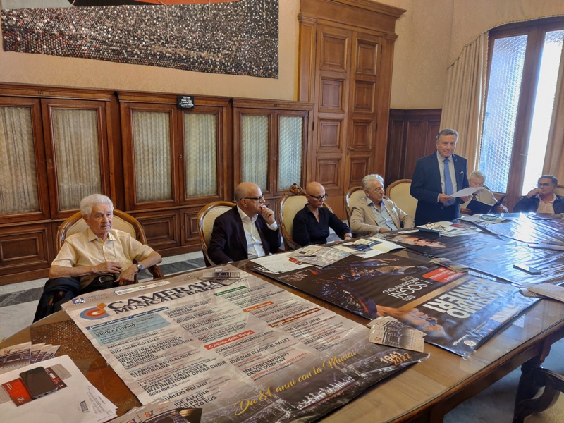 Bari, presentata a Palazzo di Città l’81° stagione della Camerata Musicale Barese