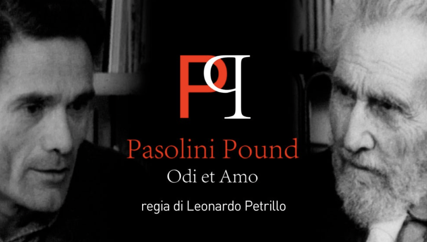 A Conversano, il 3 ottobre, presso il Teatro Norba “Pasolini / Pound. Odi et Amo”