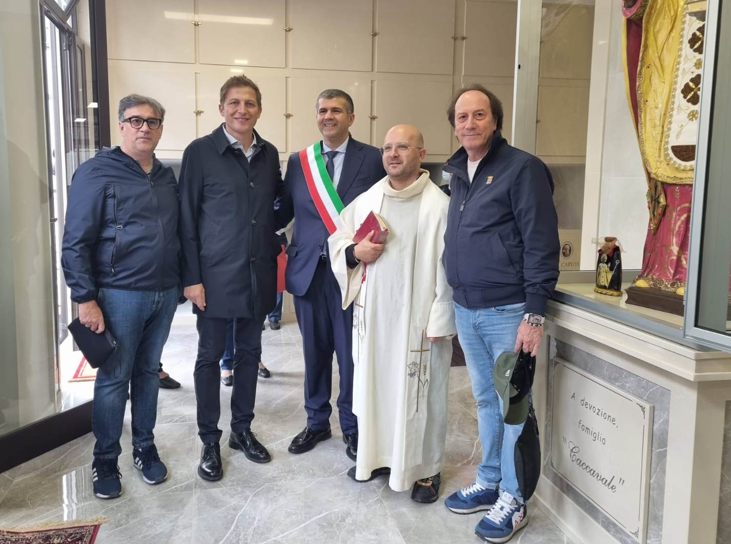 14-10-22 inaugurati 1540 nuovi loculi nella cappella San Nicola del cimitero di Torre a Mare