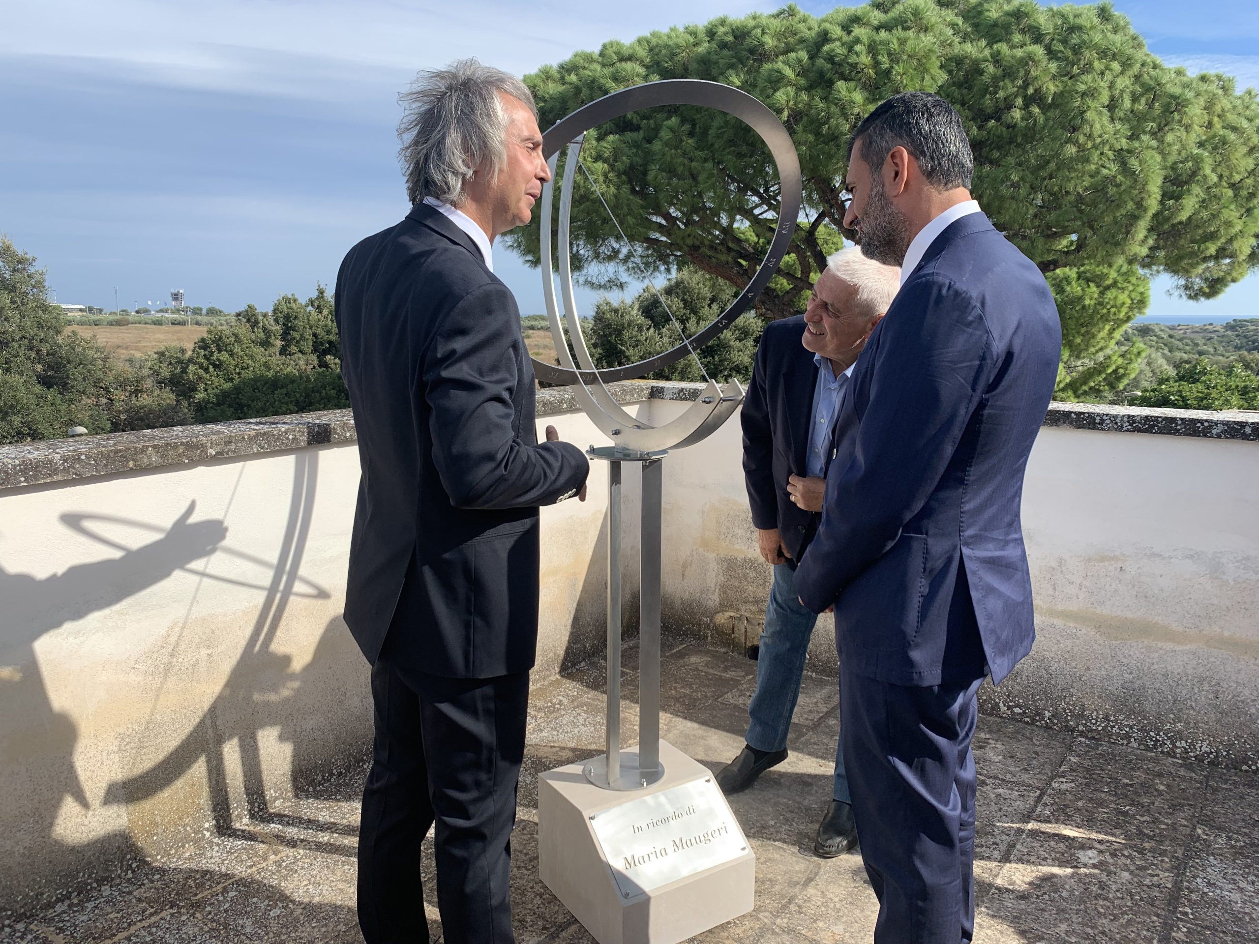 A Bari intitolata la meridiana a Villa Framarino alla memoria di Maria Maugeri