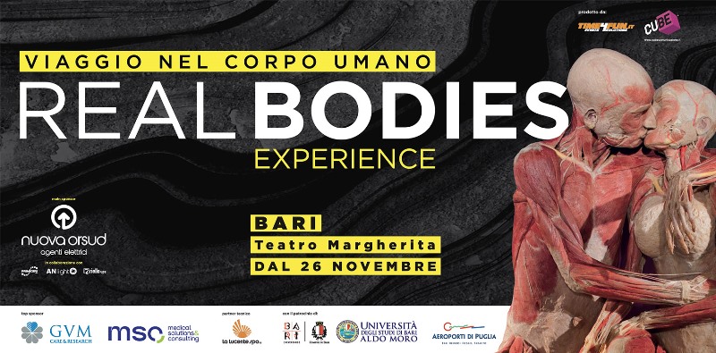 25-11-22 presentata la mostra internazionale Real Bodies Experience_locandina