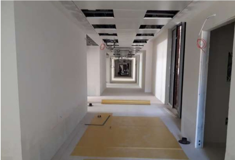 Nuovo Ospedale Monopoli-Fasano, realizzate le prime aree di degenza