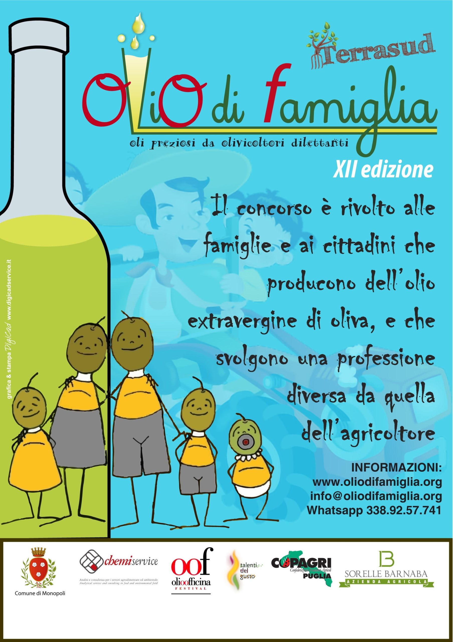 “Olio di Famiglia” giunge alla XII^edizione