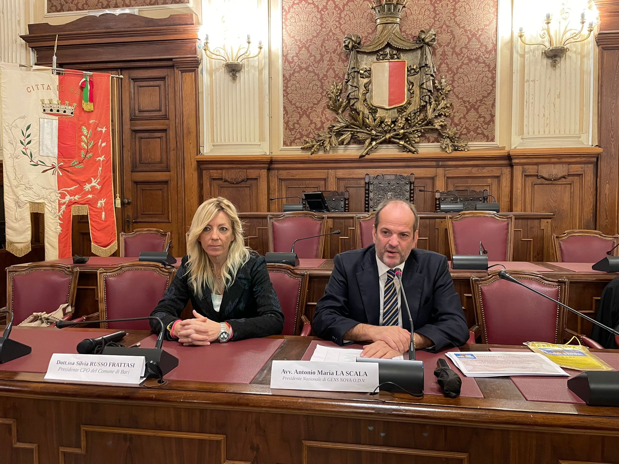 A Bari consegnati gli attestati ai partecipanti del corso di Formazione politica promosso da Gens Nova