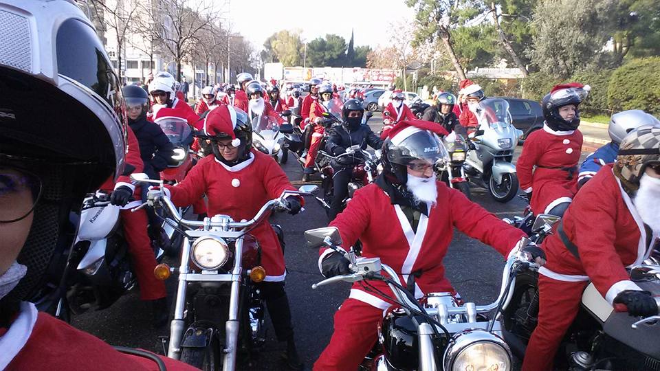 A Bari l’ottava edizione di Babbo Natale in moto