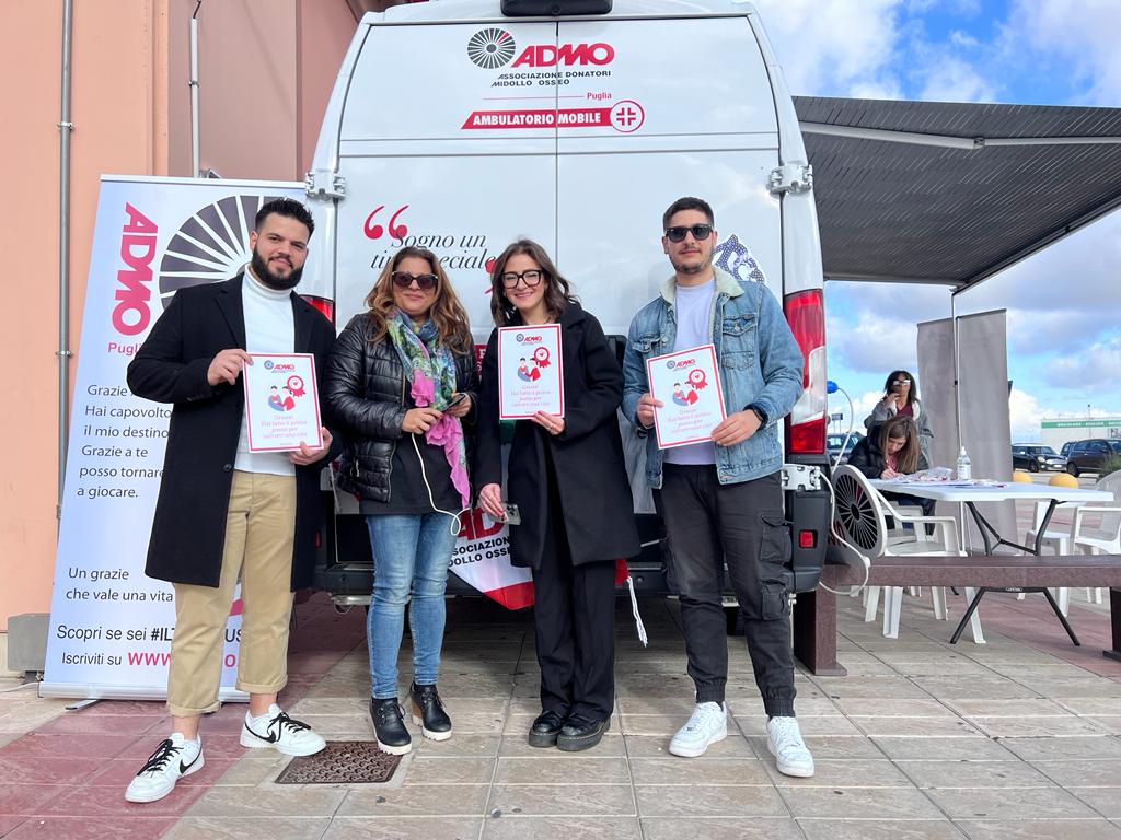 Admo Puglia, il debutto dell’Ambulatorio Mobile: 15 iscritti a Casamassima, giovedì 21 a Bitonto