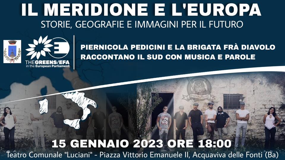 Ad Acquaviva delle Fonti l’evento musicale “Il Meridione e l’Europa”