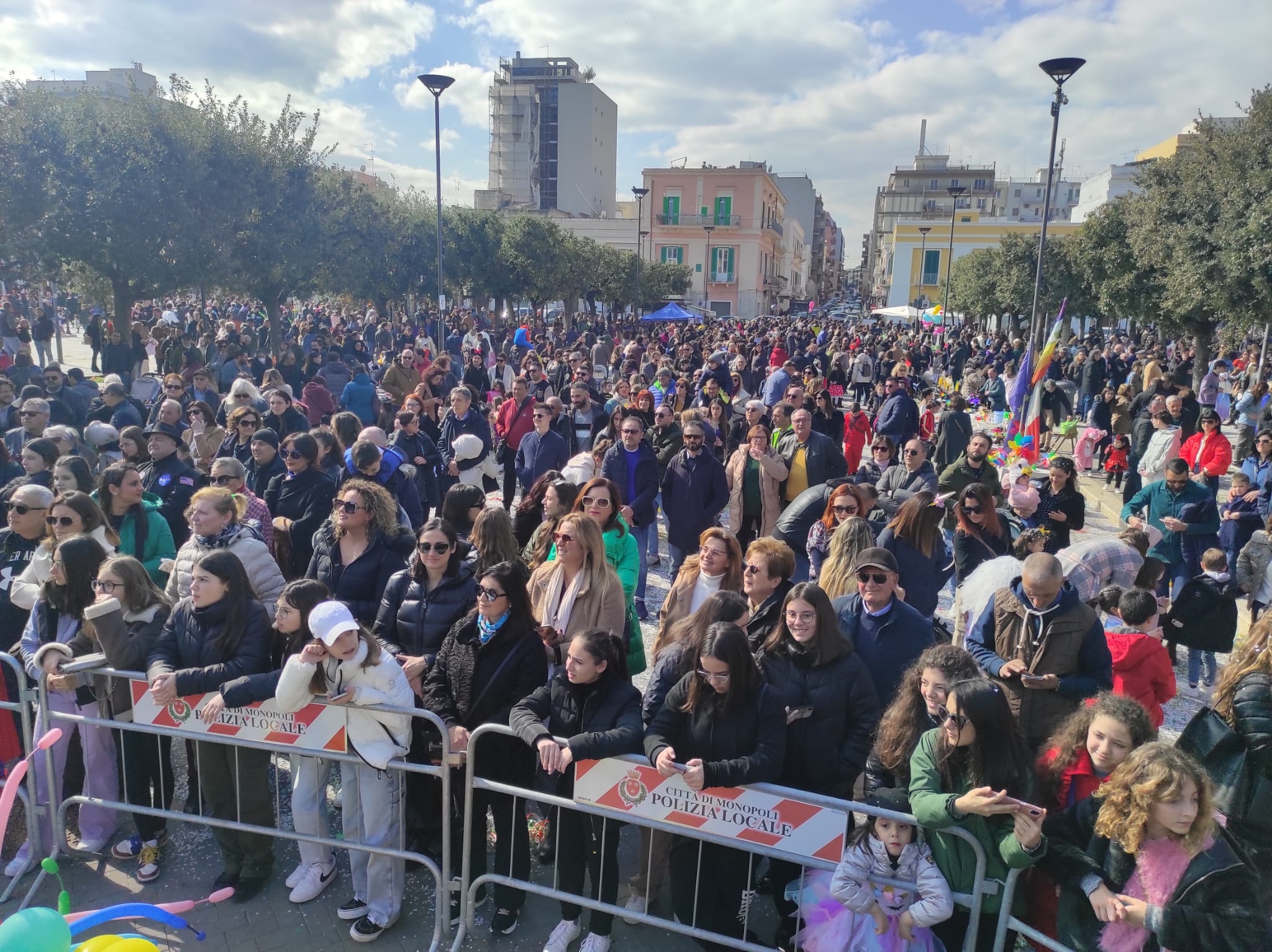 Monopoli, oggi si chiude con il Carnevale