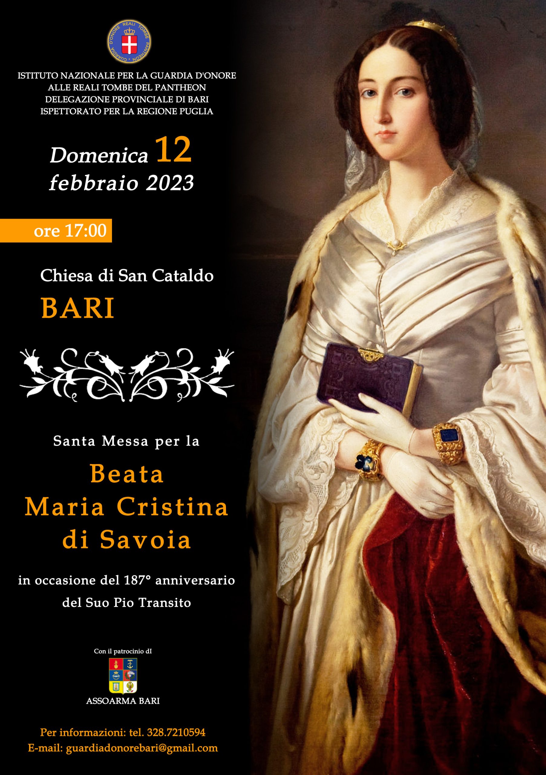 Messa Bari 12 febbraio