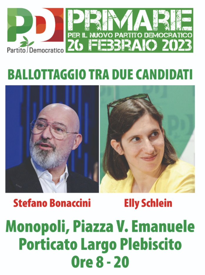 Monopoli, dal Pd l’invito alle primarie