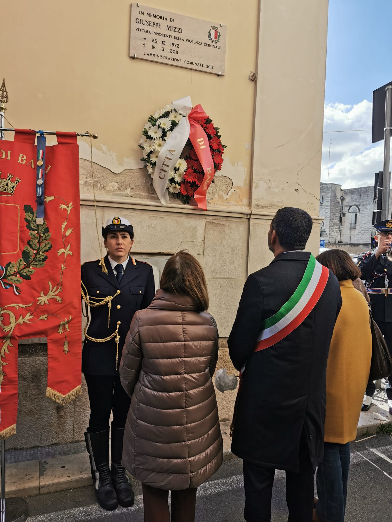 Bari: A Carbonara la commemorazione di Giuseppe Mizzi, vittima innocente di mafia