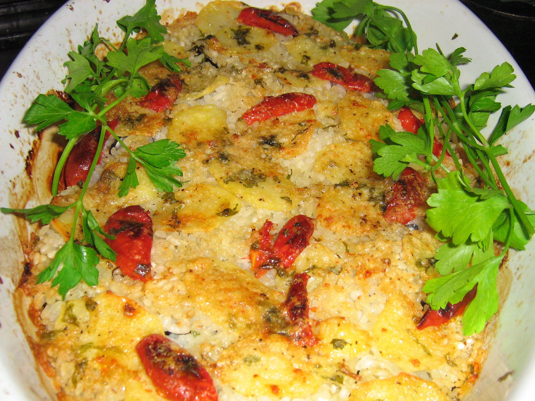 Sapori di Puglia….. “Riso, patate e cozze”, il piatto è servito