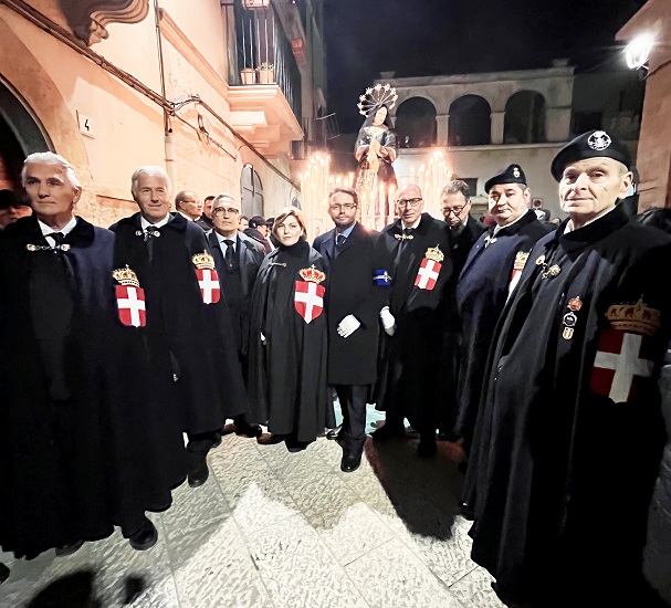 Le Guardie d’onore alla Processione del Venerdì Santo di Bitonto