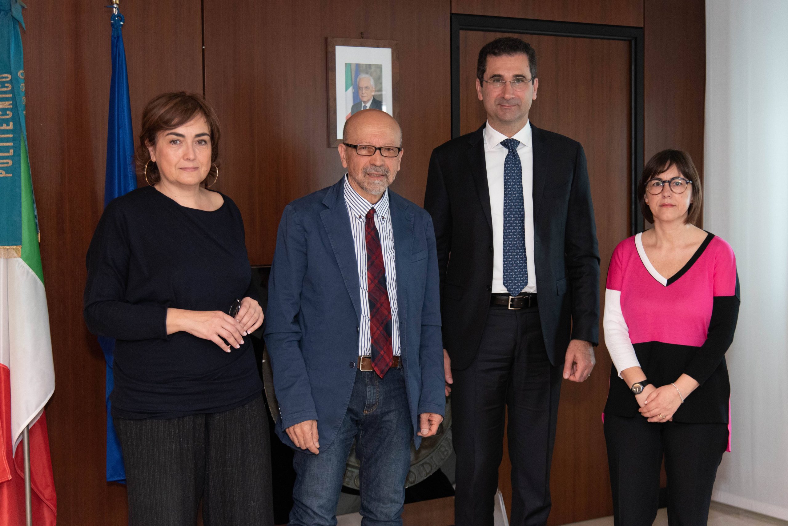 da sx, Valeria Pirè, Giuseppe Martone, Francesco Cupertino, Annalinda Neglia, Delegata welfare e pari opportunità (2)