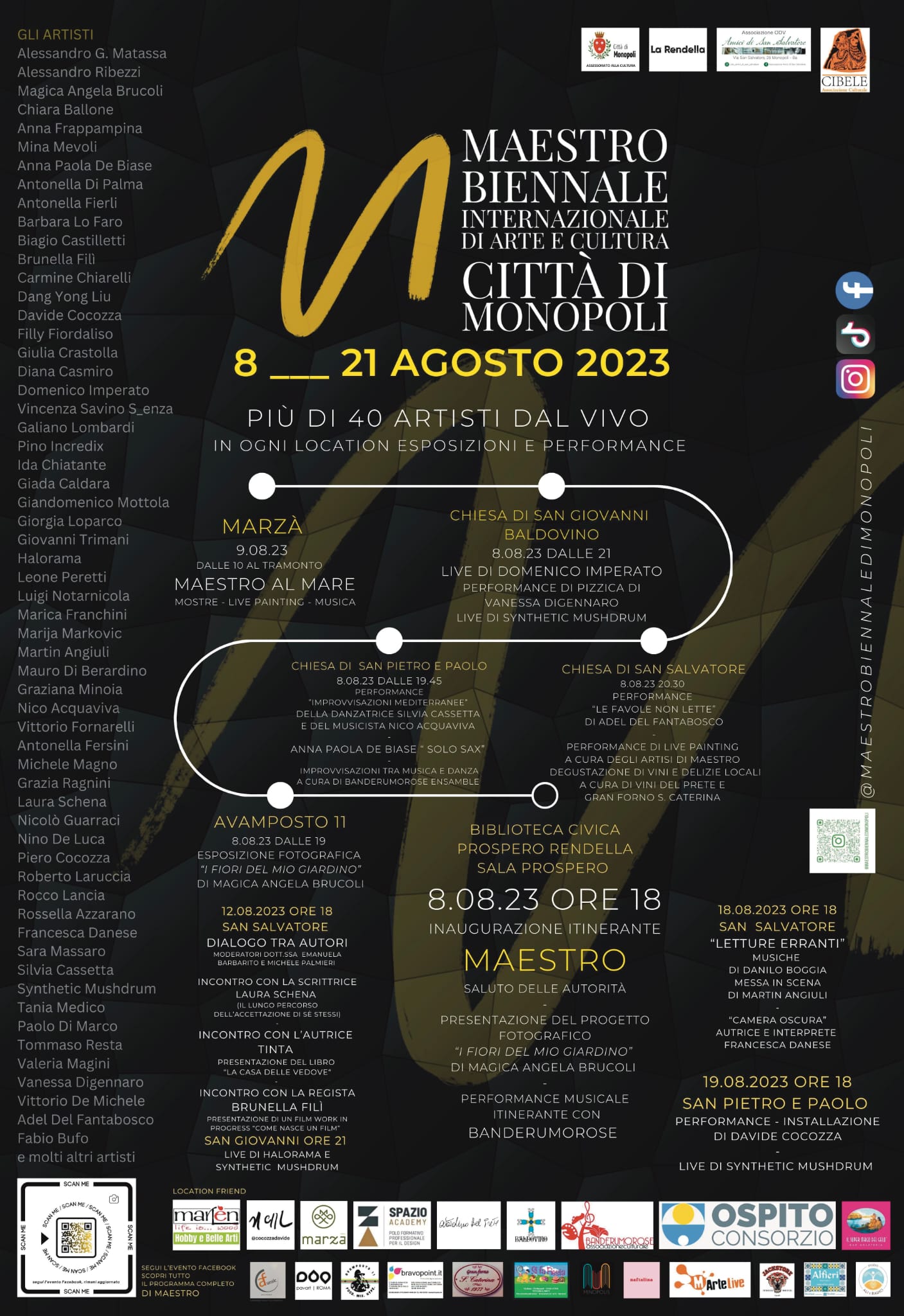 Maestro, Biennale di Arte e Cultura, Città di Monopoli