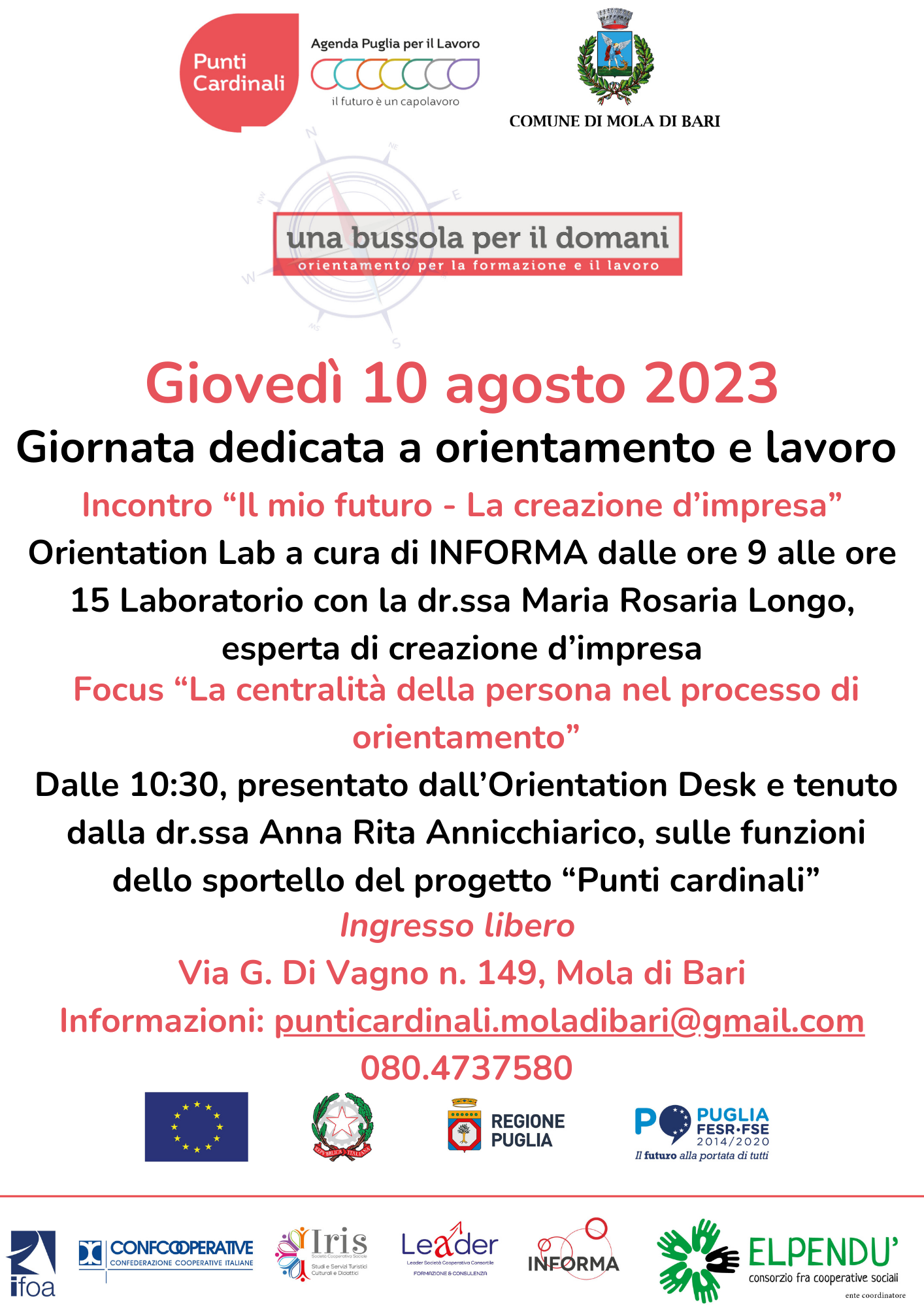 Una bussola per il domani 10 agosto