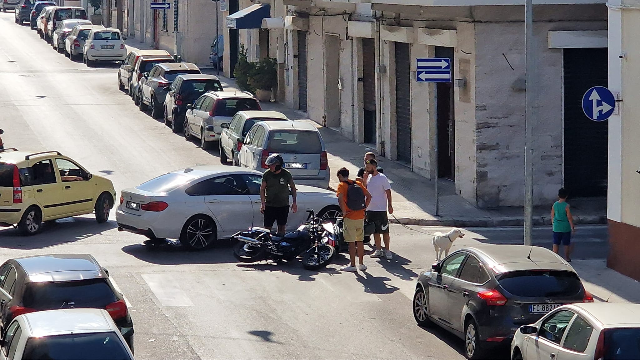 Monopoli, ancora un incidente stradale in città