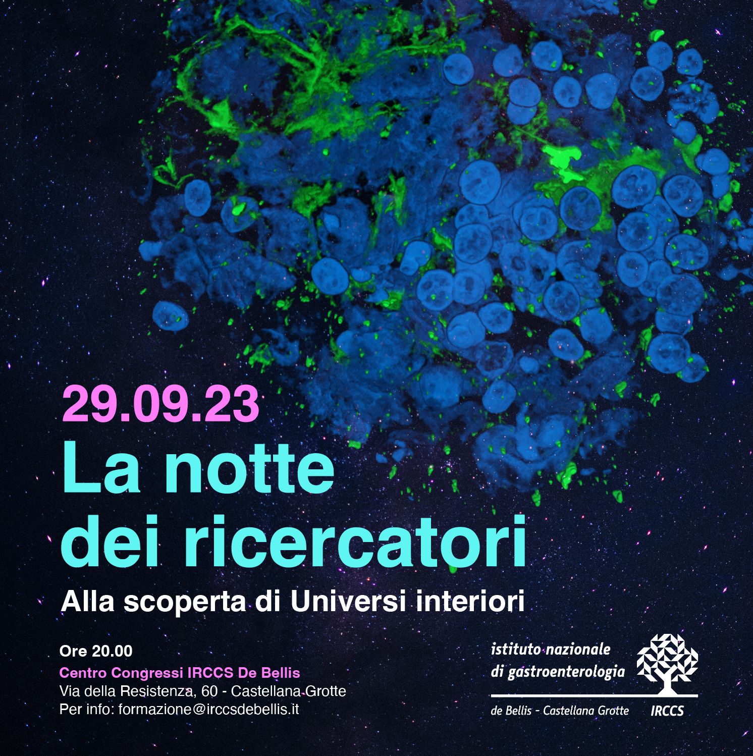 Ircss De Bellis, venerdì 29 l’inaugurazione del nuovo centro congressi e la notte dei ricercatori