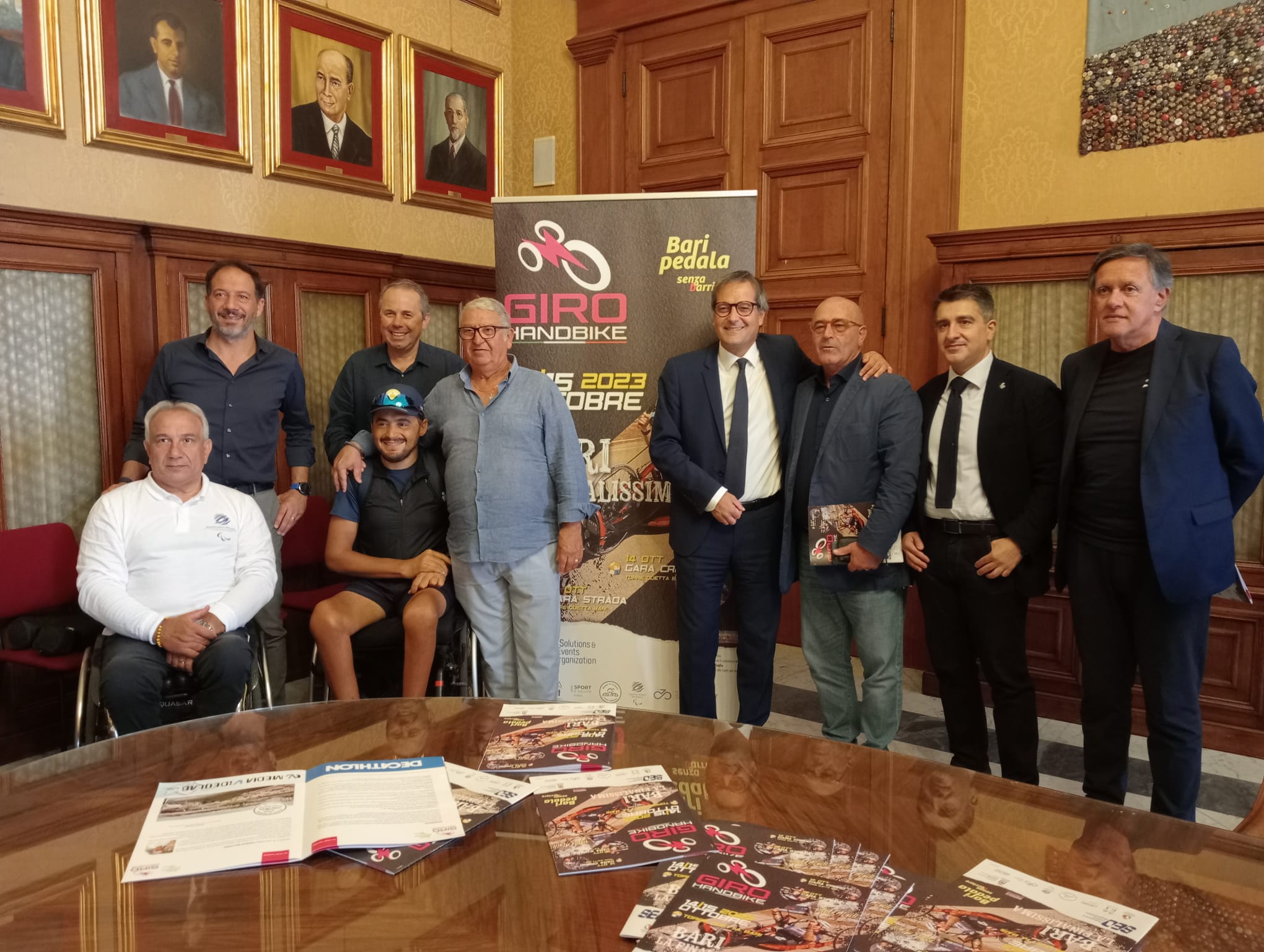 13-10-23 Giro Handbike 2023_presentate le due tappe finali della manifestazione paraciclistica nazionale in programma a Bari domani e domenica_1