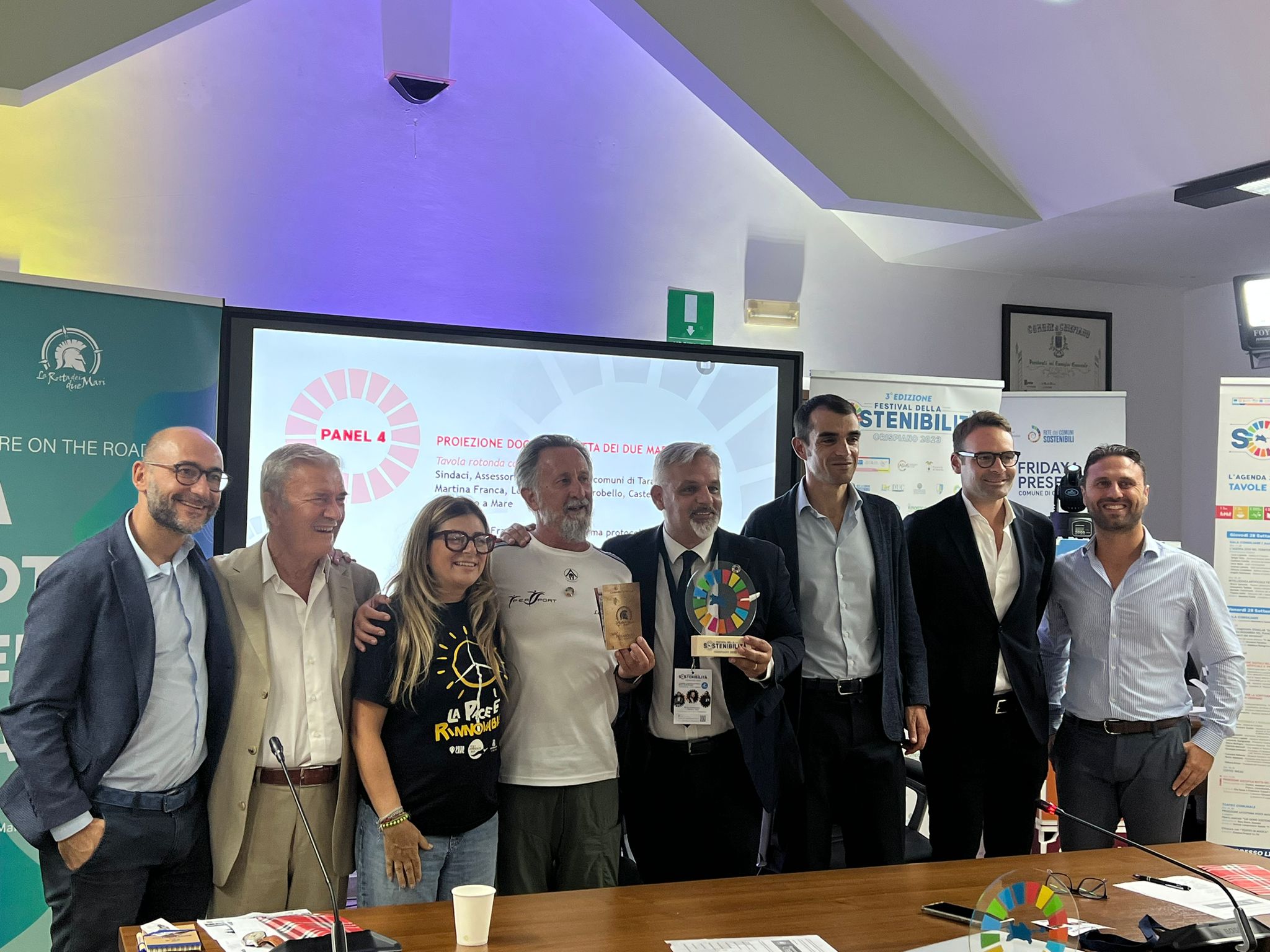 Sottoscritto protocollo d’intesa tra 7 Comuni per il cammino “La Rotta dei Due Mari”