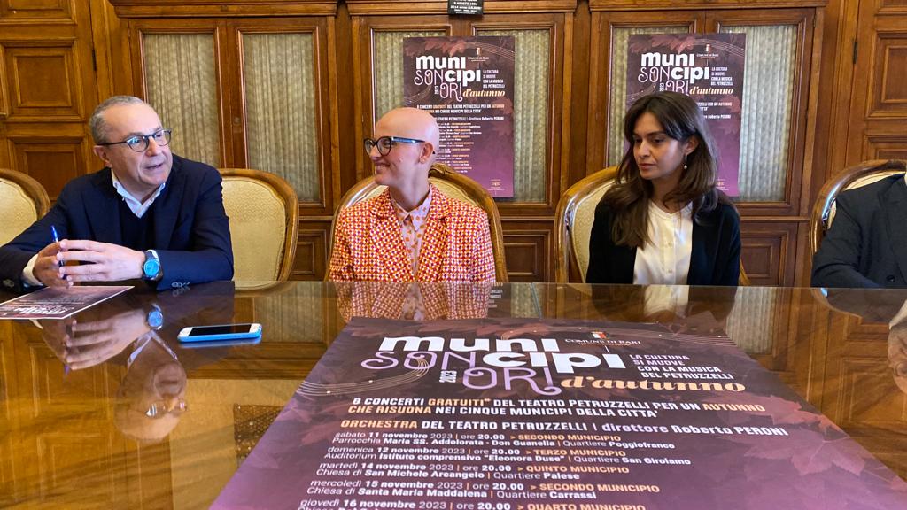 Bari: Dall’11 novembre gli appuntamenti gratuiti di “Municipi sonori d’autunno”