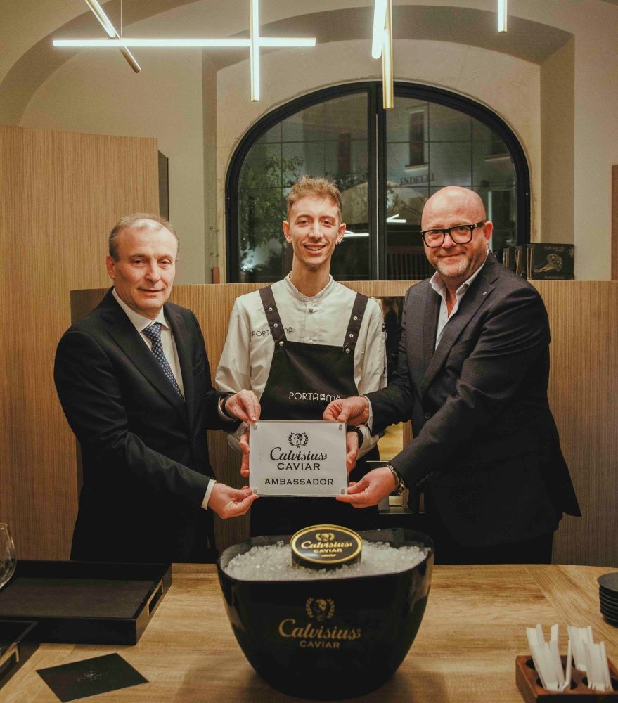 Monopoli, il ristorante Porta de Mä ottiene il riconoscimento, Ambassador Calvisius