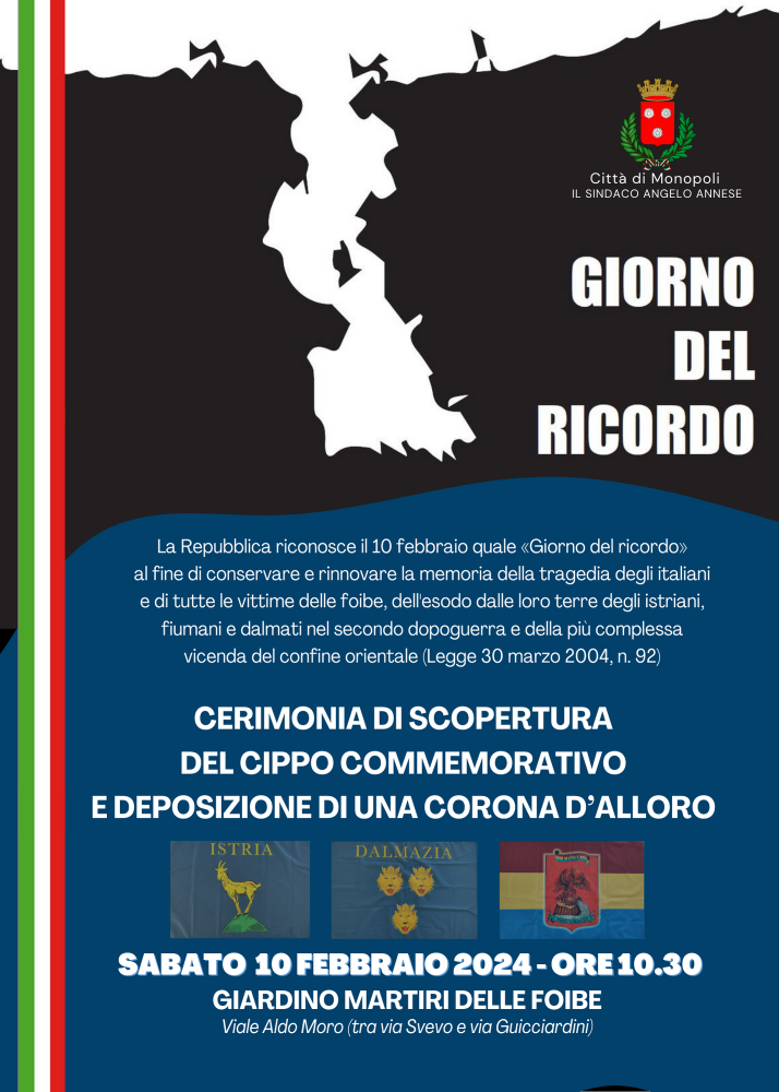 GIORNO DEL RICORDO 2024