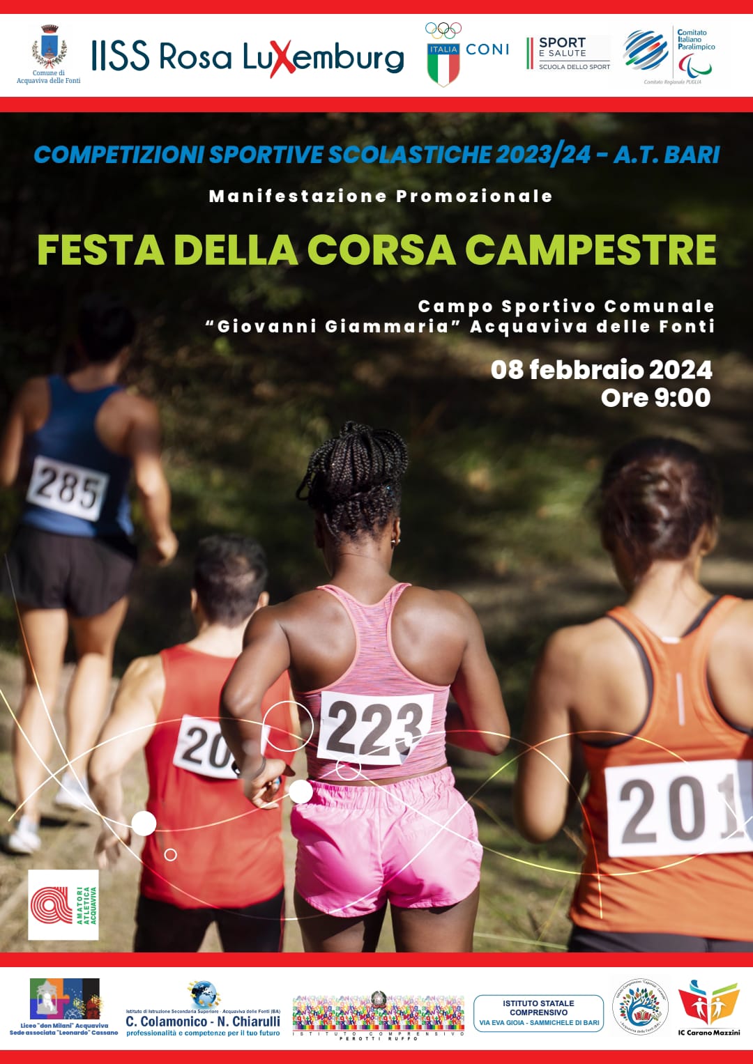 Ad Acquaviva delle Fonti la “Festa della corsa campestre”
