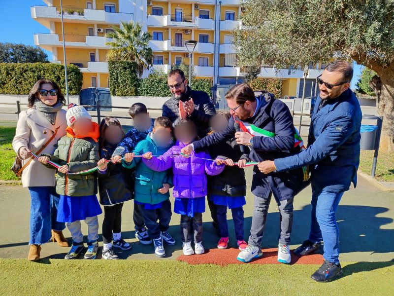 area giochi inclusiva piazza cinecittà_