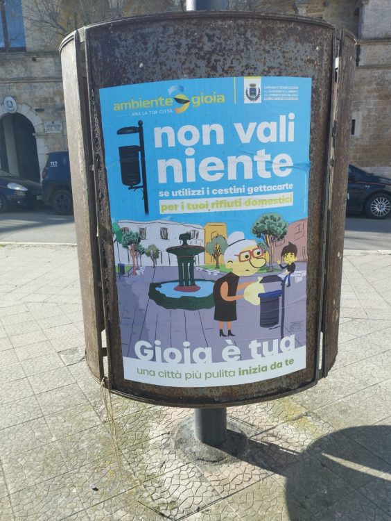 Gioia del Colle, le critiche de ” La bottega” all’amministrazione Mastrangelo sulla gestione del verde: “poca ambizione per realizzare il cambiamento”