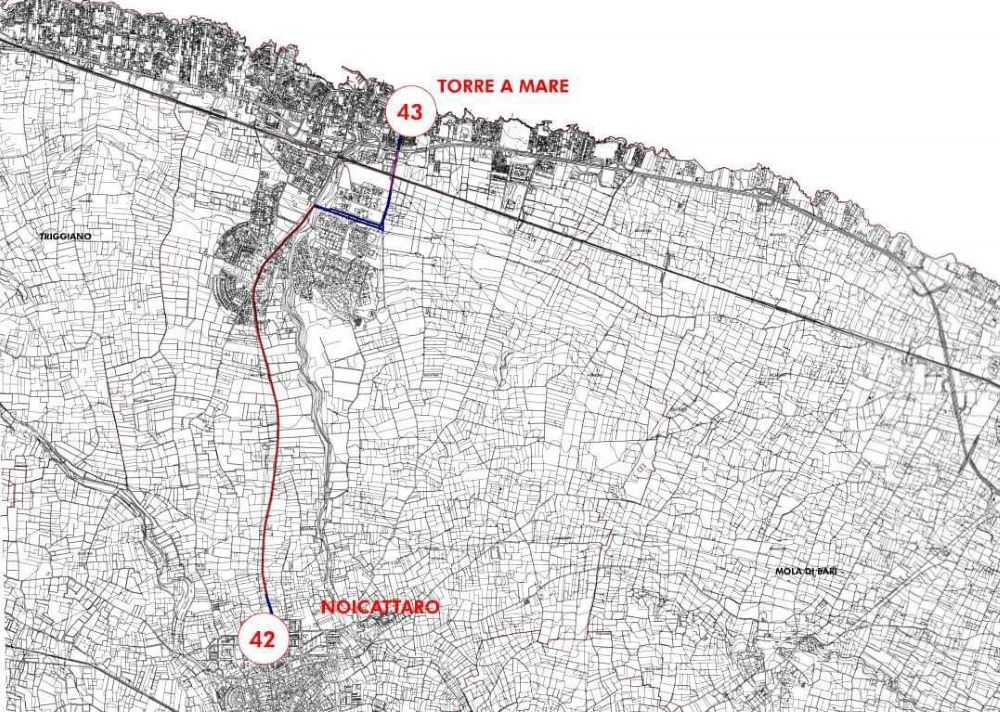 Noicàttaro, pista ciclabile e rotatoria sulla provinciale SP57 reperite le risorse