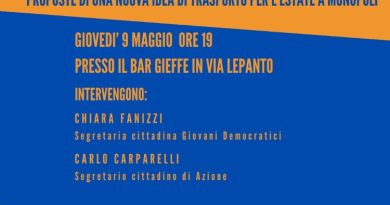 Monopoli, i Giovani Democratici insieme al gruppo Azione presentano le loro proposte per la mobilità sostenibile