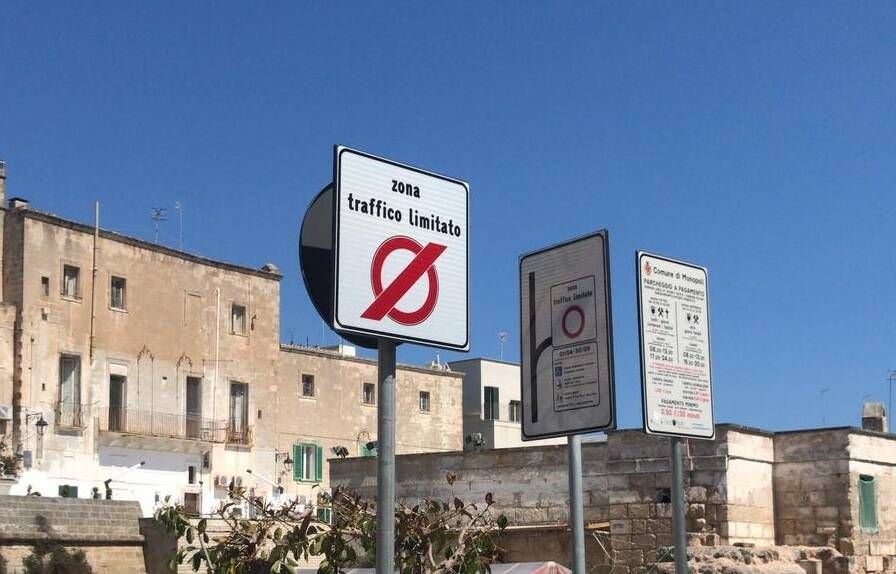 Monopoli, da sabato 4 maggio ampliate le Ztl e le aree pedonali