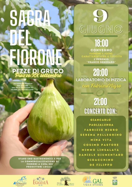 Pezze di Greco, Sagra del Fiorone: Un’esperienza gustosa nel cuore della Valle d’Itria