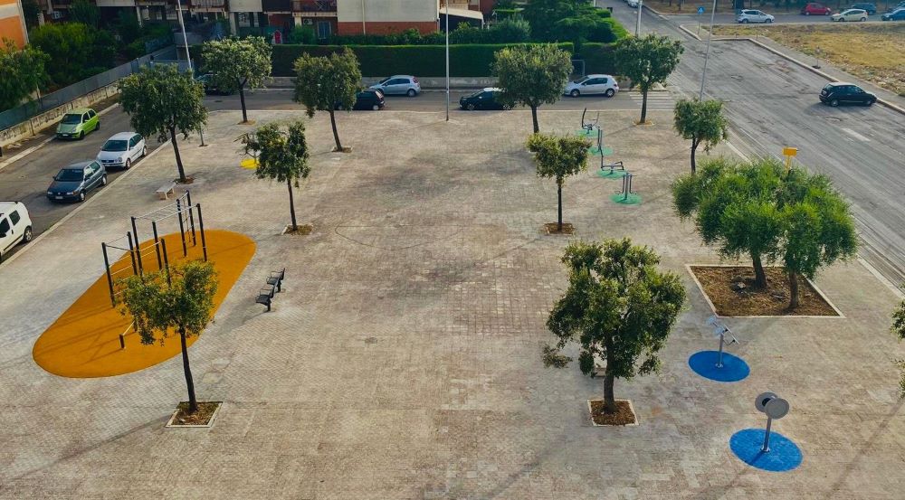 Monopoli, un’area fitness inclusiva in via Monsignor Ferrari