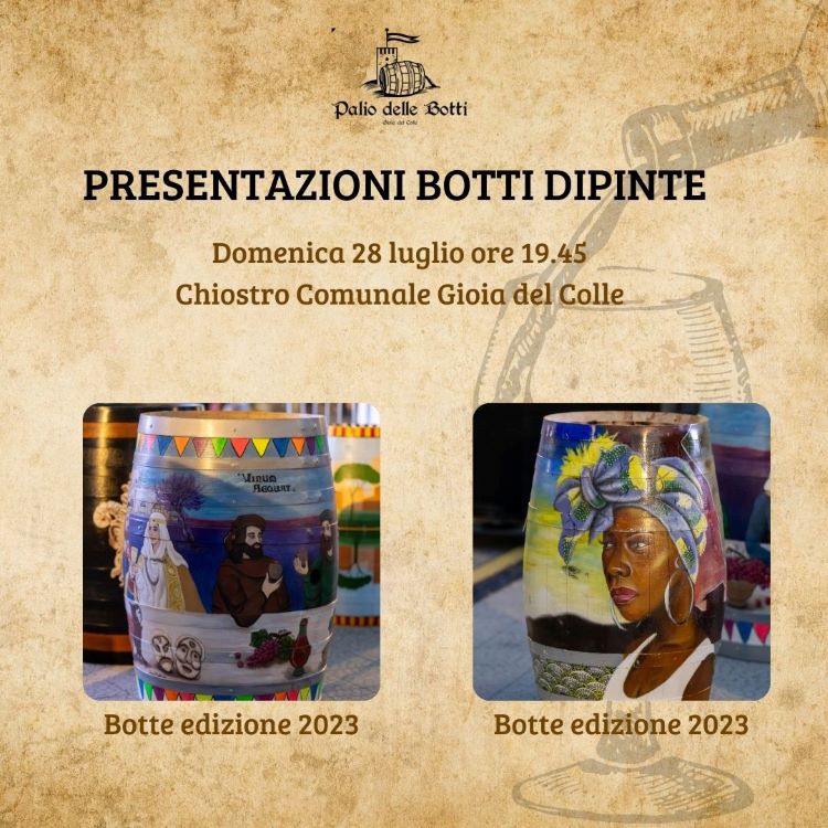 PALIO DELLE BOTTI_EVENTO DI PRESENTAZIONE DELLE BOTTI IN GARA 28.07.2024